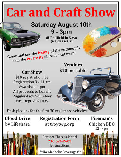 Car and Craft Show Flyer