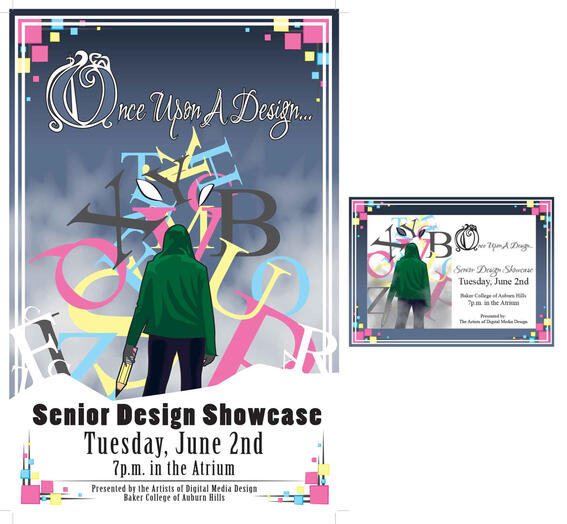 Senior Design Showcase Poster and Invite